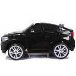 Elektrické autíčko BMW X6M - lakované - čierne